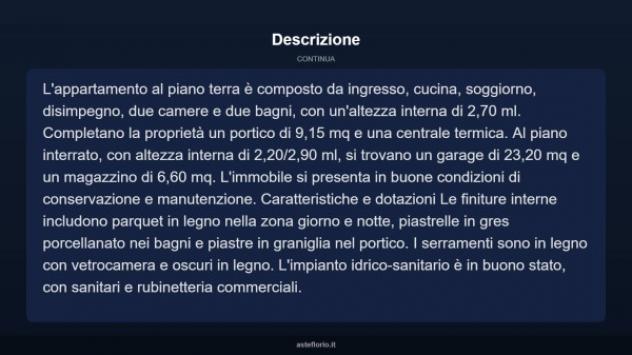 Immobile in asta di 157 m² con più di 5 locali e box auto in vendita a Santa Lucia di Piave - Foto 12