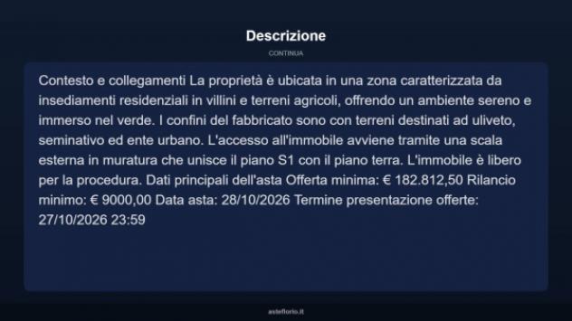 Immobile in asta di 316 m² con più di 5 locali in vendita a Sant'Angelo Romano - Foto 12