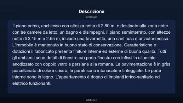 Immobile in asta di 362 m² con più di 5 locali e box auto in vendita a Volturara Irpina - Foto 6