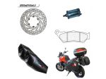 Aprilia Pegaso 650 accessori ricambi Gpr scarico barre protezione freni filtro