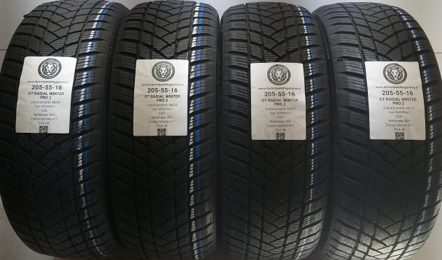 4 GOMME 205 55 16 GT RADIAL A68229