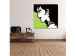 Margot Lupin dipinto a mano pop art