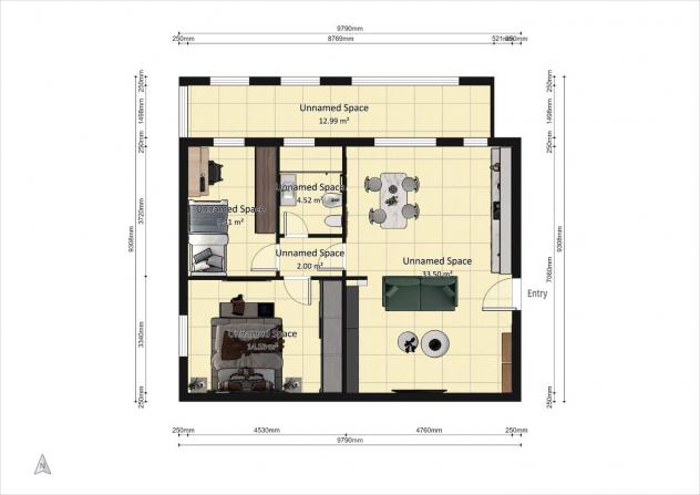 Appartamento in vendita a Pontedera 85 mq Rif: 1208171 - Foto 8