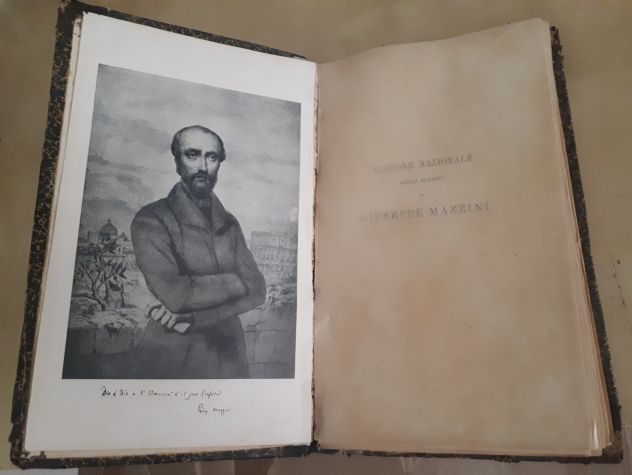GIUSEPPE MAZZINI, SCRITTI EDITI ED INEDITI, EPISTOLARIO DI GIUSEPPE MAZZINI 1924 - Foto 3