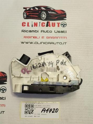 SERRATURA POSTERIORE DESTRA SEAT Ibiza Serie 6J0839016E (0812) - Foto 2