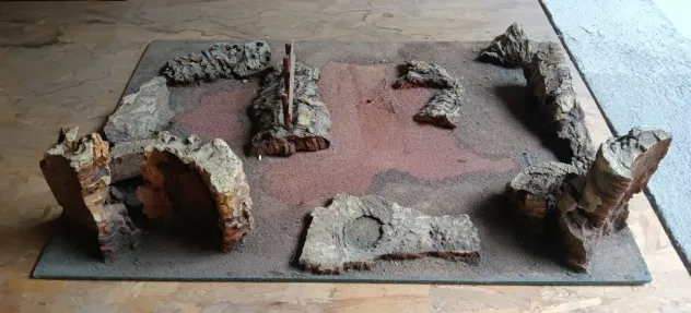 Plastico scenario diorama soldatini western ambiente far west cowboy indiani - Foto 2