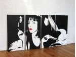 Quadro Pulp Fiction dipinto a mano - Spedizione gratis