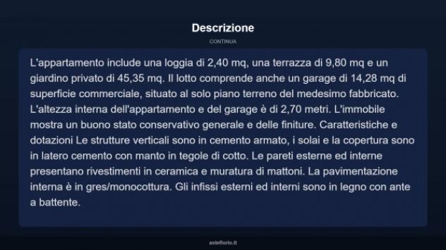 Immobile in asta di 75 m², box auto in vendita a San Miniato - Foto 13