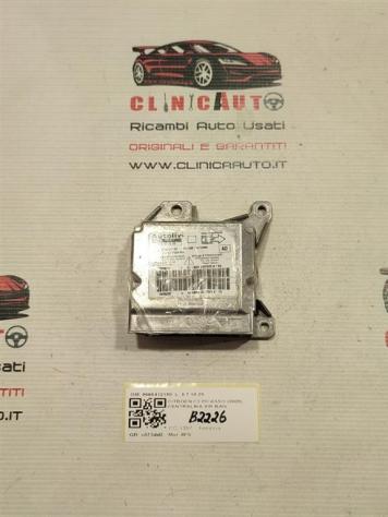 CENTRALINA AIRBAG CITROEN C3 Picasso 9666412180 (08)