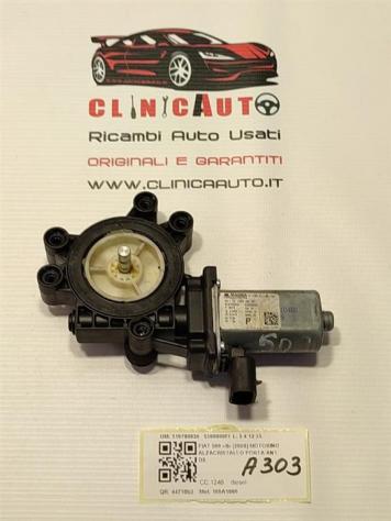 MOTORINO ALZAVETRO ANTERIORE DESTRA FIAT 500 Serie 519760930 5360000FI (0714) - Foto 2
