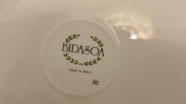 Servizio piatti in porcellana con motivi in oro + zuppiera - Foto 6