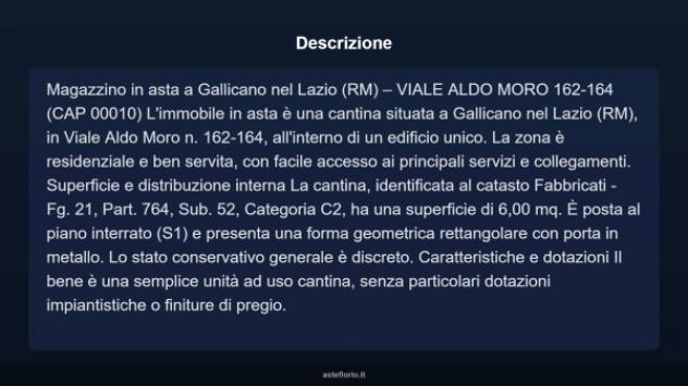 Immobile in asta di 6 m² in vendita a Gallicano nel Lazio - Foto 4