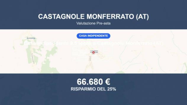 Immobile in asta di 264 m² con più di 5 locali in vendita a Castagnole Monferrato