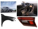 Vw Tiguan frontale kit airbag carrozzeria fanale sospensioni alternatore 16-20