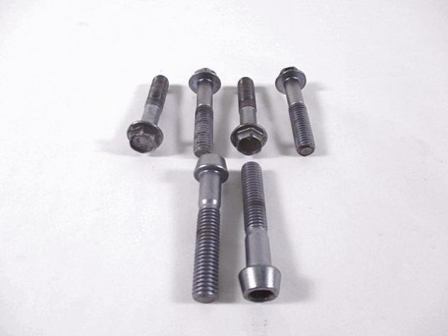 SET VITI PIASTRE FORCELLA KAWASAKI Z 750 2007 - 2014 921530425 921530484 FORKS PLATE BOLTS SET