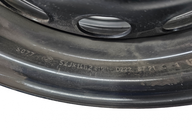 CERCHIO IN FERRO FIAT 500 Serie 51804399 (15) - Foto 5