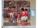Poster Juventus - Perugia anni 80 con Gaetano Scirea