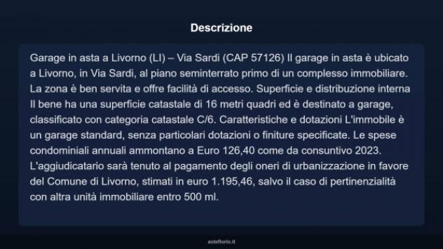 Immobile in asta di 16 m² in vendita a Livorno - Foto 9