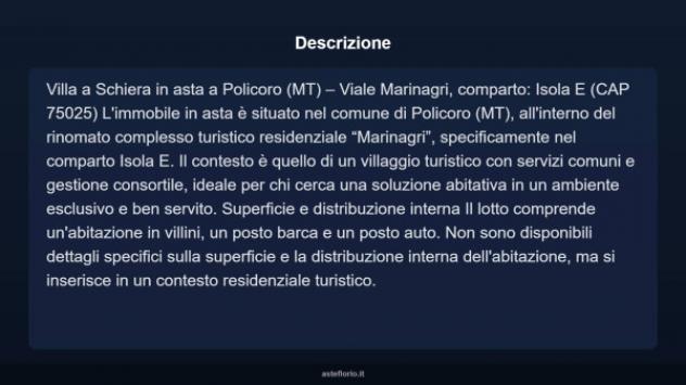 Immobile in asta di 100 m², box auto in vendita a Policoro - Foto 2