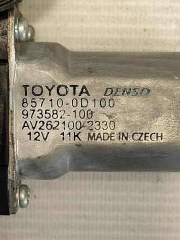 MOTORINO ALZAVETRO ANTERIORE SINISTRO TOYOTA Yaris Serie 85710-0D100 973582-100 (0811) - Foto 2