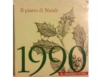 Il Gazzettino Il piatto di Natale disegno di Augusto Murer, 1990 nuovo