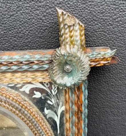 Specchio con Vetro Veneziano - Foto 4