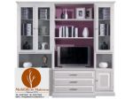 Mobili Classici Moderni Libreria in Legno Smontabile cod 981 Laccato affare