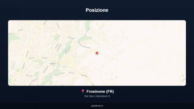 Immobile in asta di 129 m² con più di 5 locali e box auto in vendita a Frosinone - Foto 2