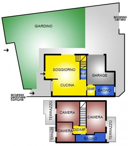 Porzione di casa in vendita a Vicenza - Foto 8