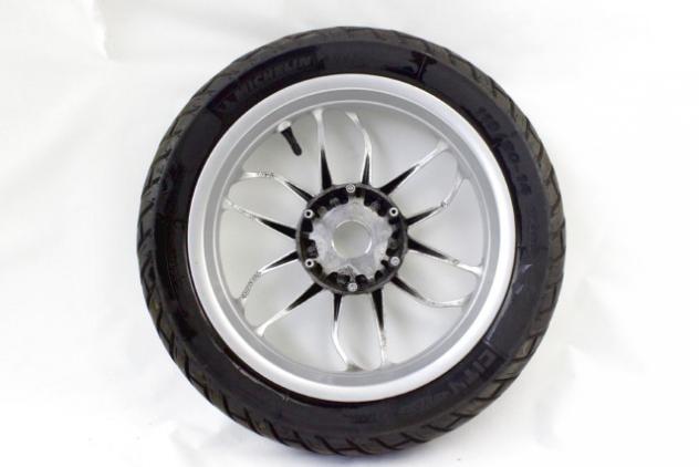 PIAGGIO MEDLEY 125 CERCHIO RUOTA POSTERIORE 14X2.50 16 - 19 REAR WHEEL VITI DISCO DA RIMUOVERE - Foto 4