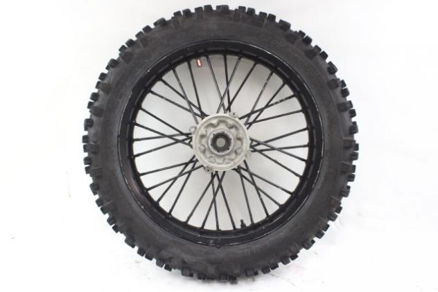 HONDA CRF 250 X 42650KSC000 CERCHIO A RAGGI POSTERIORE 2004 REAR WHEEL PNEUMATICO OK