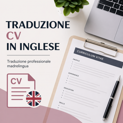 Traduzione CV in inglese