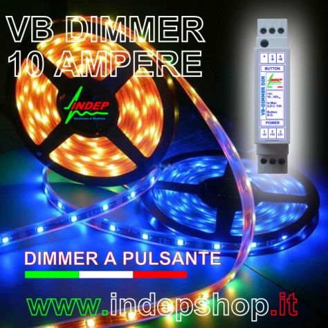 Dimmer Led a pulsante - 10 Ampere - Prodotto Italiano - Foto 2