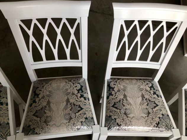 NUOVA ELEGANTE SEDIA IN LEGNO CON SEDUTA IMBOTTITA, DISPONIBILE IN 3 COLORI - Foto 7