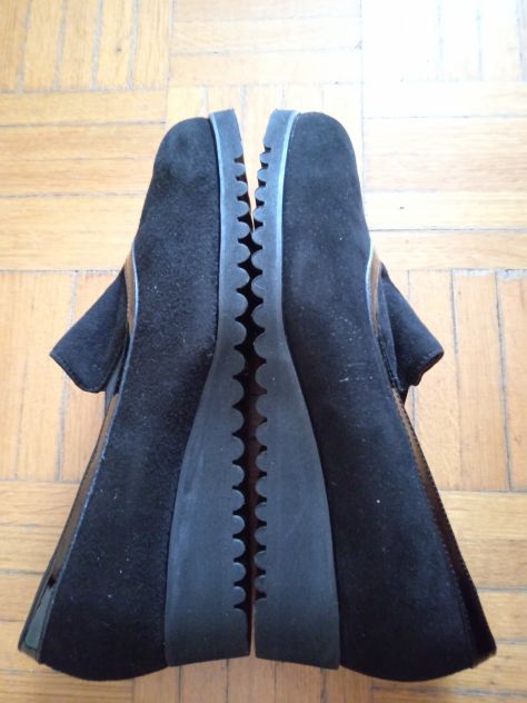 Scarpe camoscio suola gomma come nuove - Foto 3