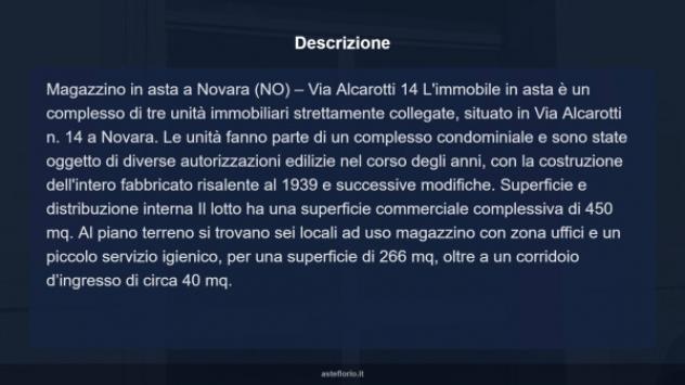 Immobile in asta di 450 m² in vendita a Novara - Foto 8