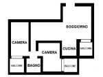 3 locali con box e cantina