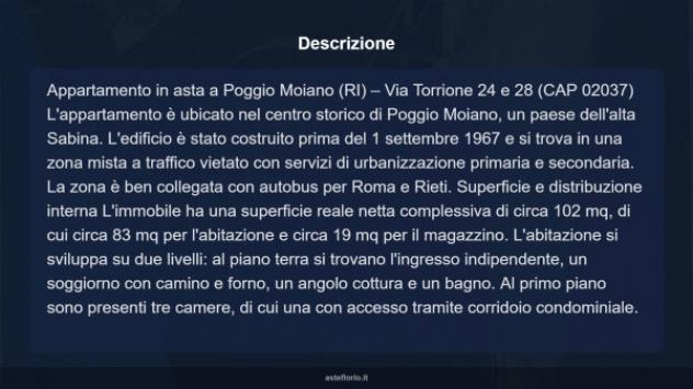 Immobile in asta di 112 m² in vendita a Poggio Moiano - Foto 14