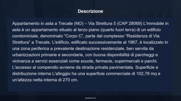 Immobile in asta di 102 m², box auto doppio in vendita a Trecate - Foto 10