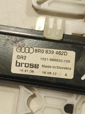 MECCANISMO ALZAVETRO POST. DX AUDI Q5 Serie (8RB) 8R0839462D CGL (0812) - Foto 2
