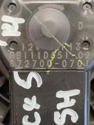 VENTOLA ABITACOLO MAZDA CX-5 Serie 872700-0701 SHY1 diesel 2191 (1216) - Foto 3