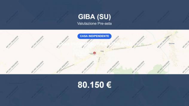 Immobile in asta di 250 m² con più di 5 locali e box auto in vendita a Giba