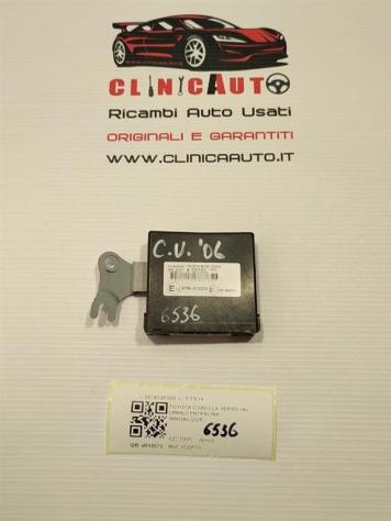 CENTRALINA IMMOBILIZER TOYOTA Corolla Verso 2° Serie 89780-0F020 1CDFTV diesel 1995 (0409)