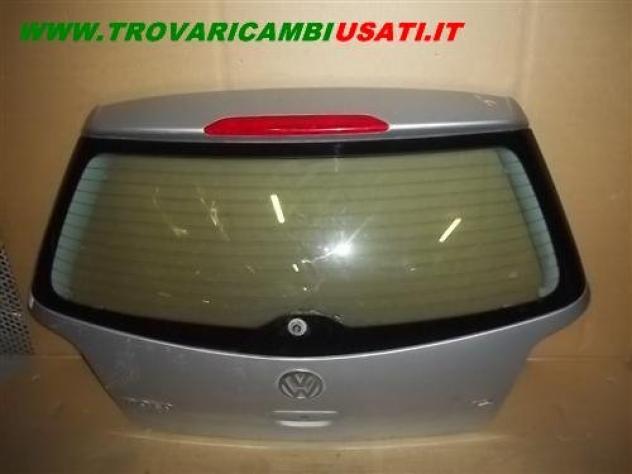 PORTELLO ARGENTO C/MOTORINO VOLKSWAGEN POLO (9N)  Carrozzeria  Lamierati esterni  Portello  Portello post. VOLKSWAGEN - POLO - 01-05-2005 - 01-08-2009
