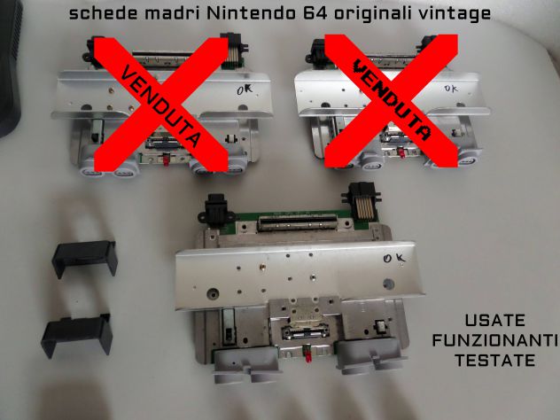 Ricambi Nintendo 64 originali, scheda madre,tasti,sportellini, ecc.. - Foto 8