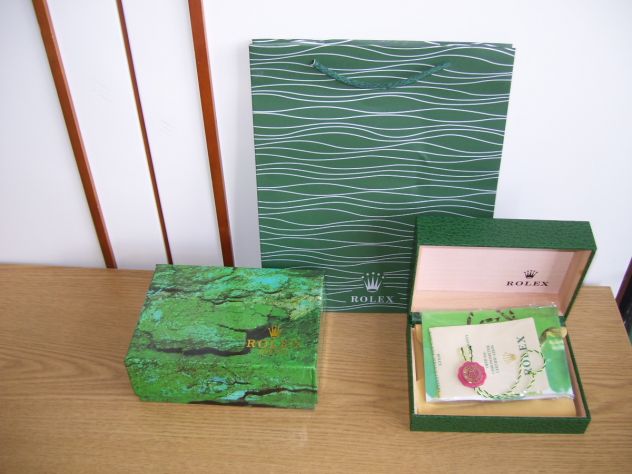 Scatola Gift Box Orologio Rolex nuova verde - Foto 5