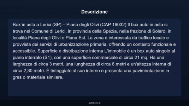 Immobile in asta di 21 m² in vendita a Lerici - Foto 4