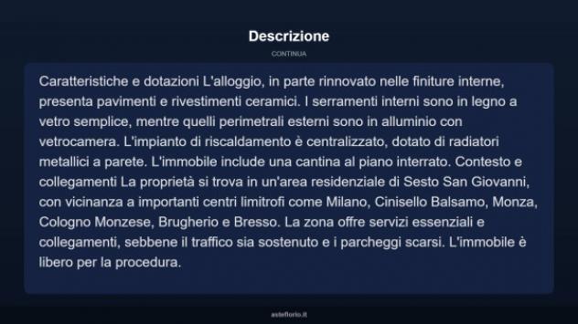 Immobile in asta di 34 m² in vendita a Sesto San Giovanni - Foto 10