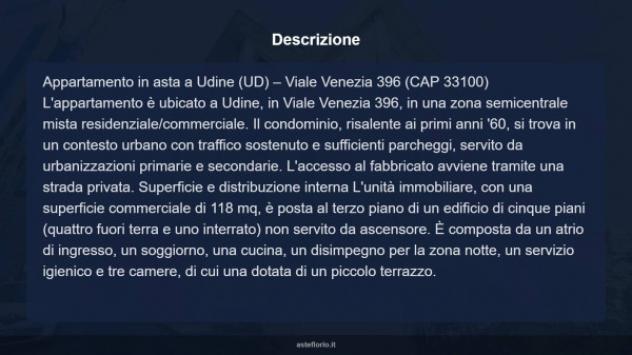 Immobile in asta di 118 m² con più di 5 locali in vendita a Udine - Foto 11