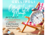 Occasione Last Minute Casa Vacanze Gallipoli House